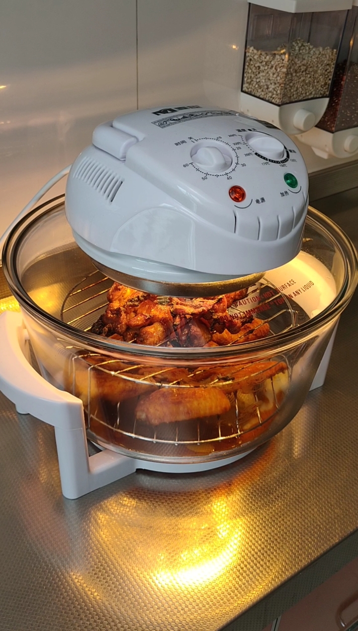 #好物推荐#光波炉来了,为你打造健康饮食!一家人在家里就可以吃无烟烤肉了!