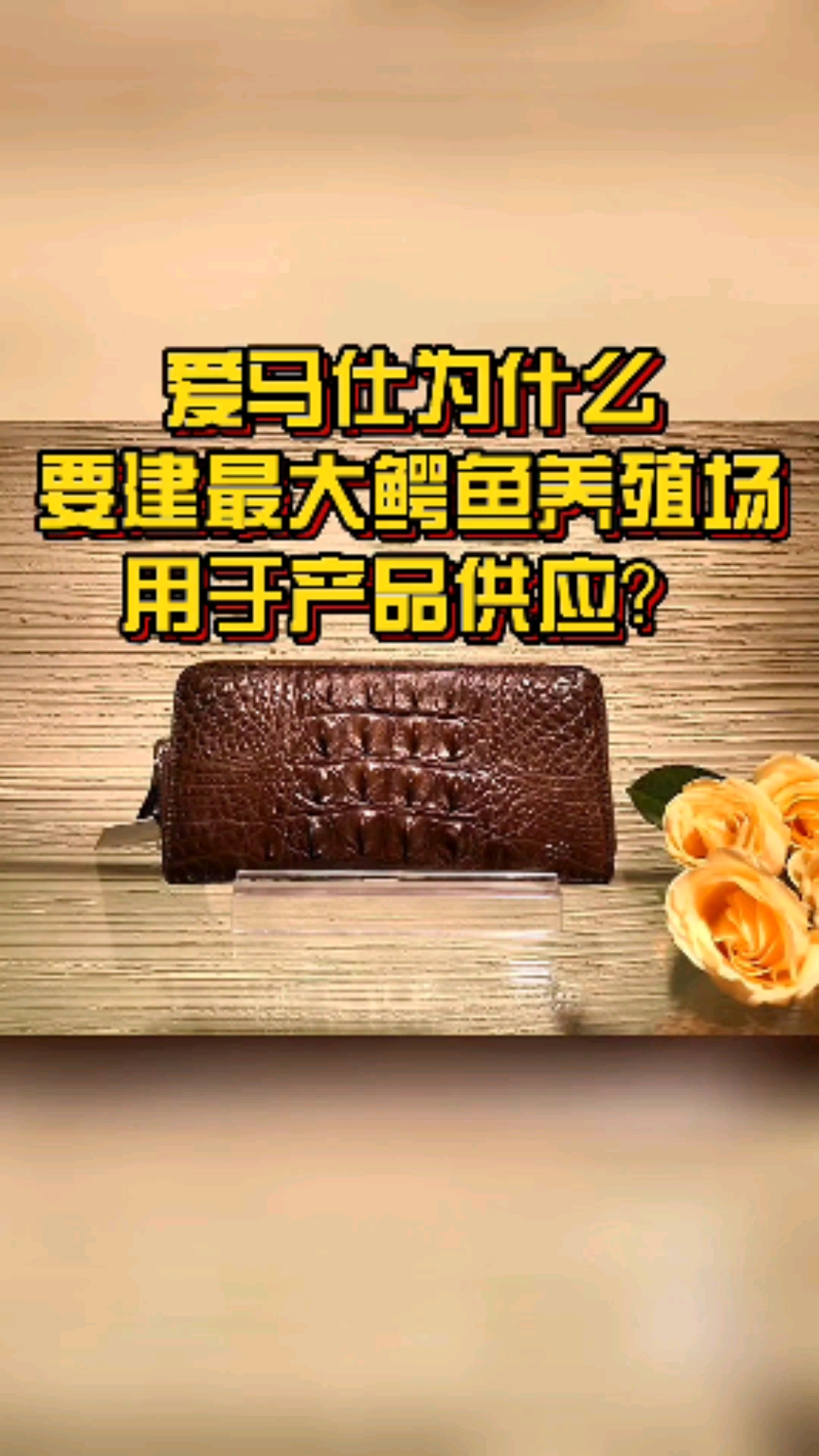 #鳄鱼#心疼鳄鱼的时候,不如先心疼一下自己