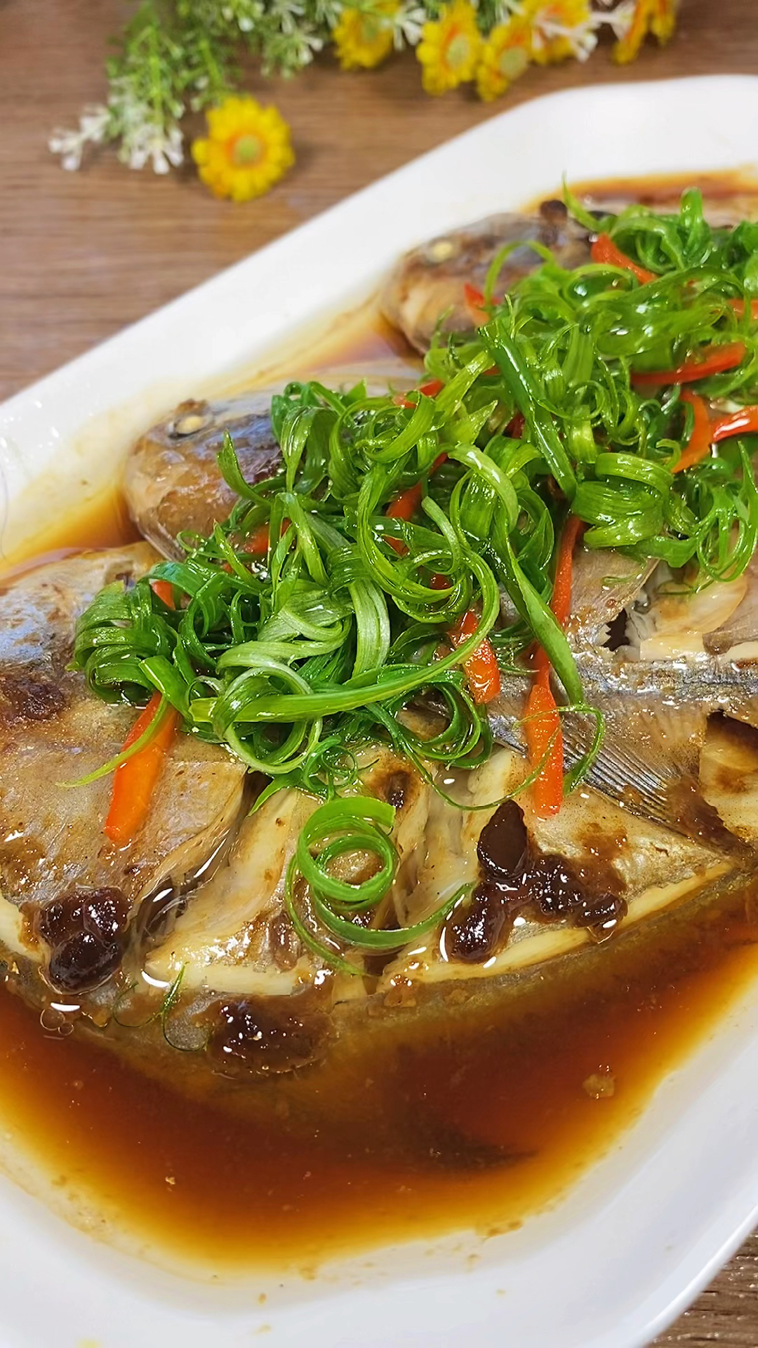 #家乡特色美食#吃腻了红烧鱼或清蒸鱼,试试这个黄豆酱蒸鱼,特别适合没胃口