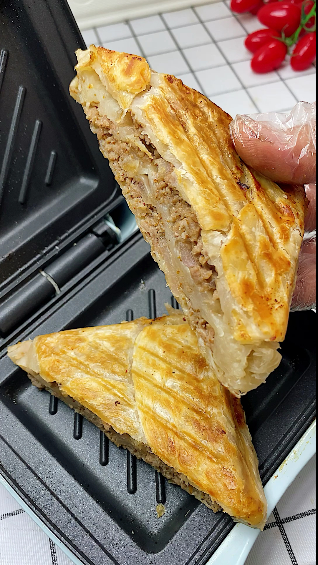 香酥牛肉饼