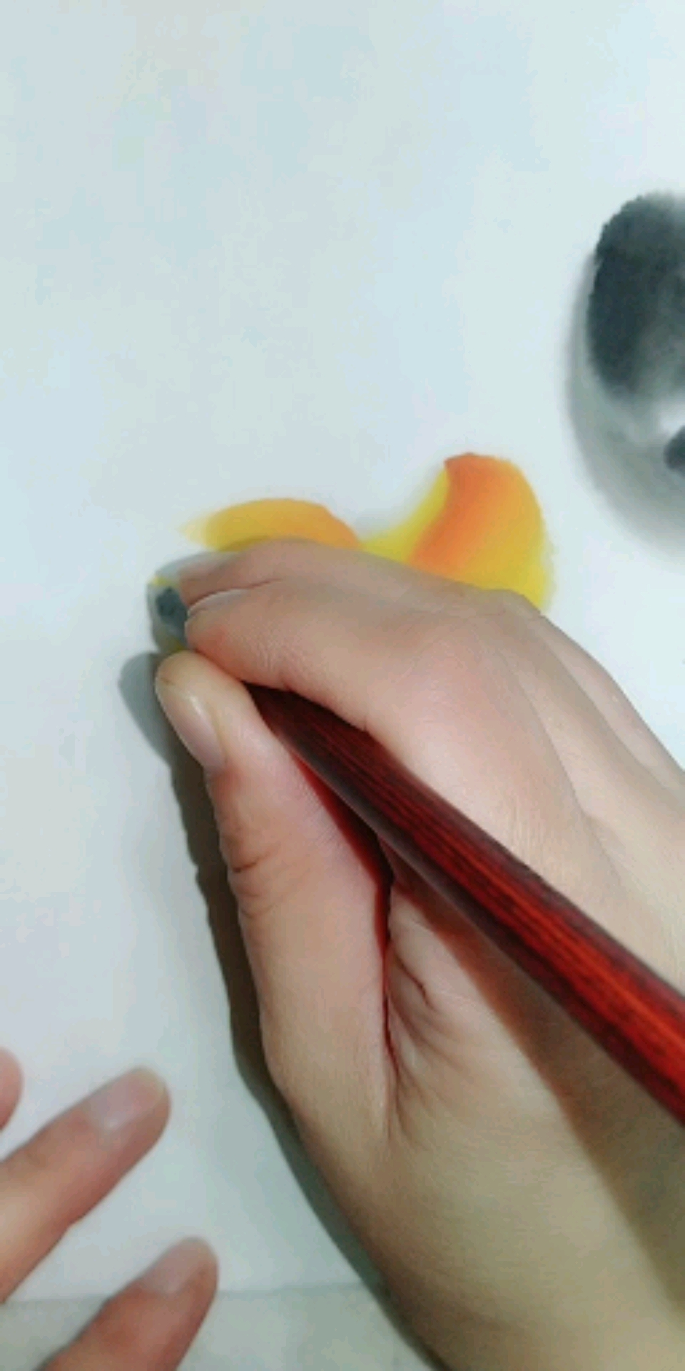 #中国画#画小鸡萌萌哒