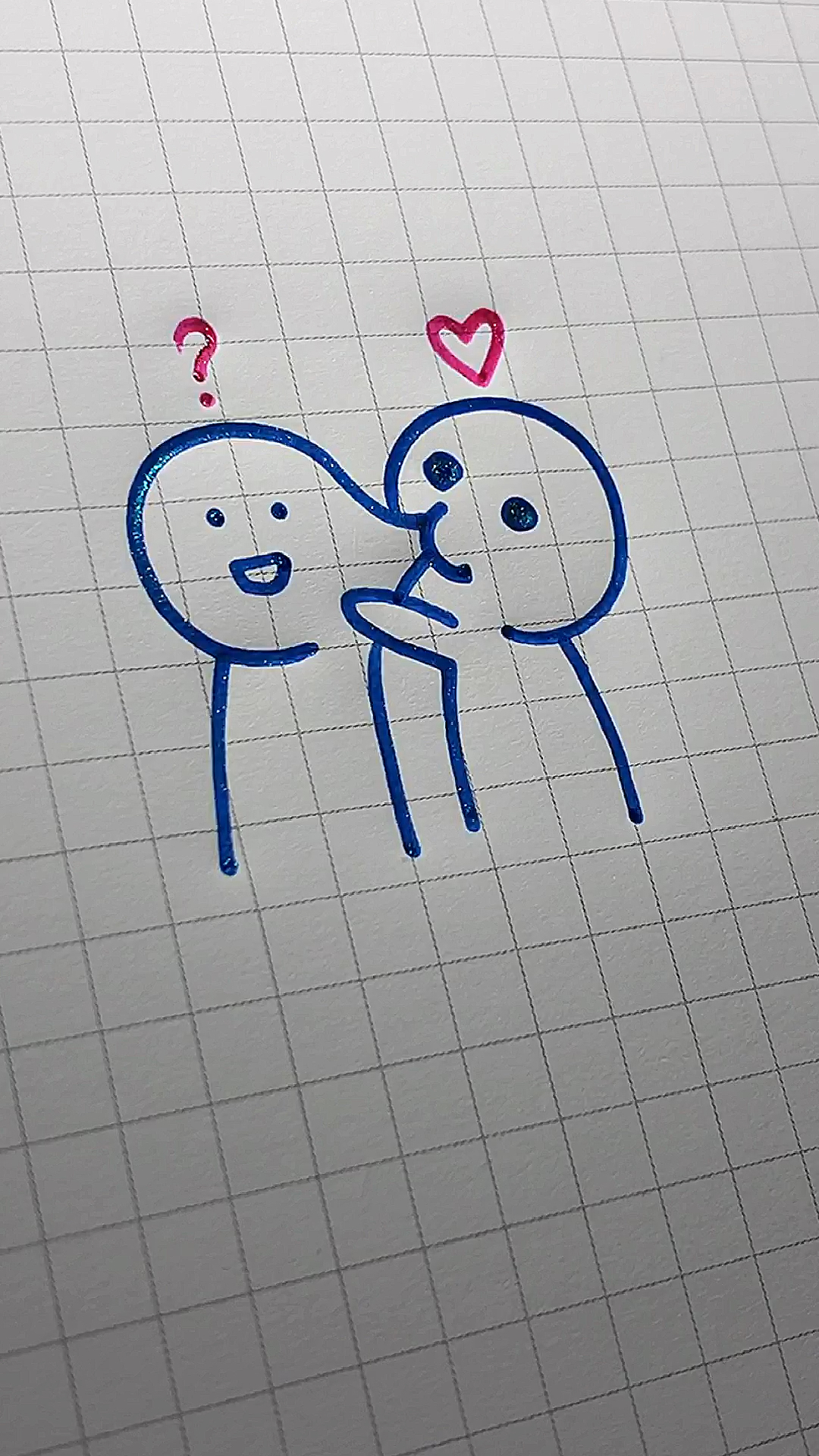 #简笔画#学会了给你喜欢的人画