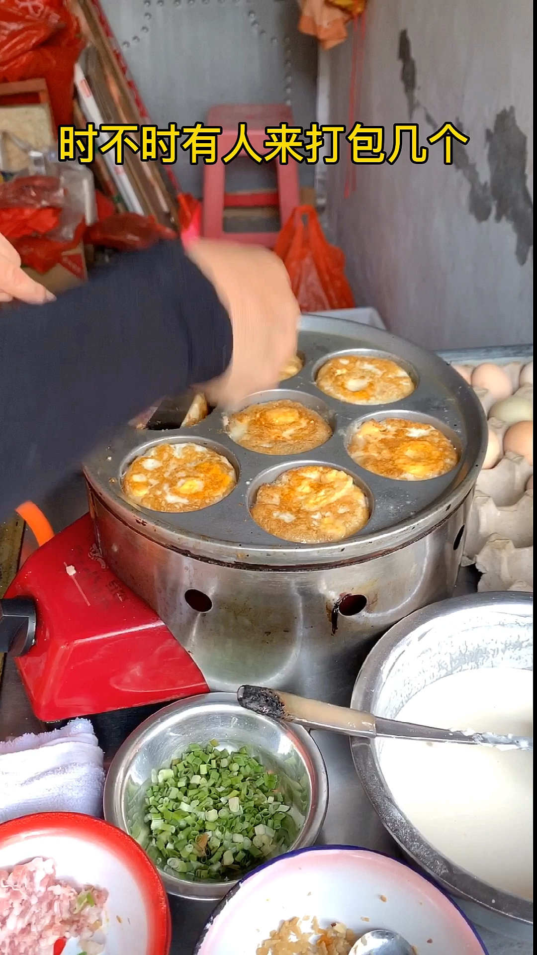 #美食看中国#在泉州卖了十几年的鸡蛋汉堡