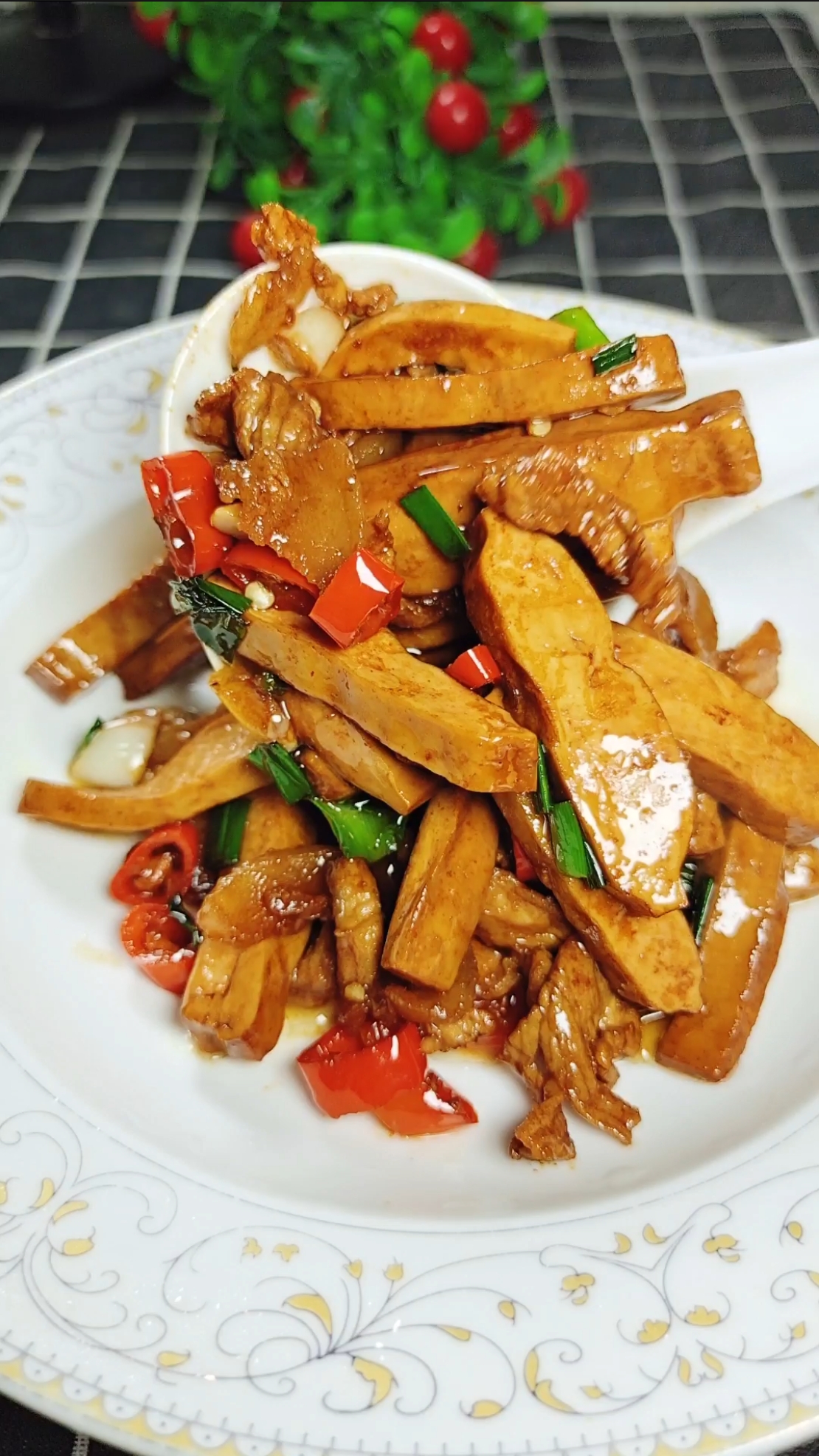 #香干炒肉#香干炒肉做法!进来学会