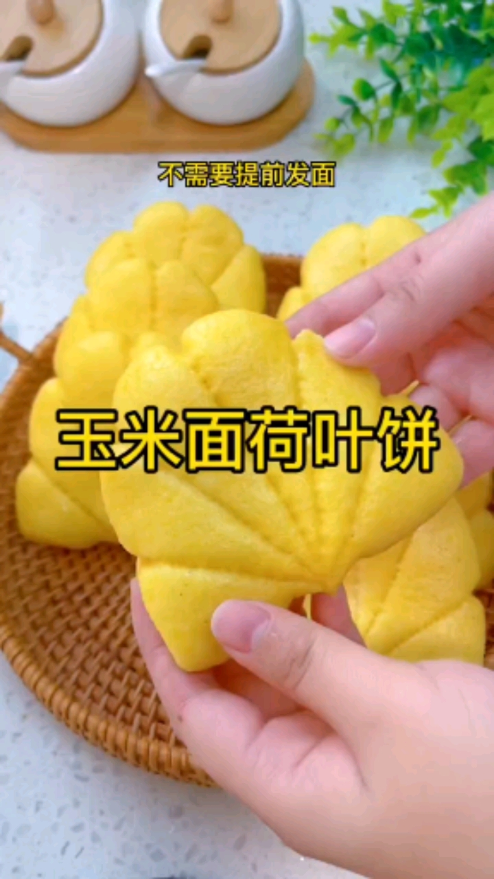 万能的荷叶饼,夹菜夹肉都好吃!不需要提前发面,做法超简单