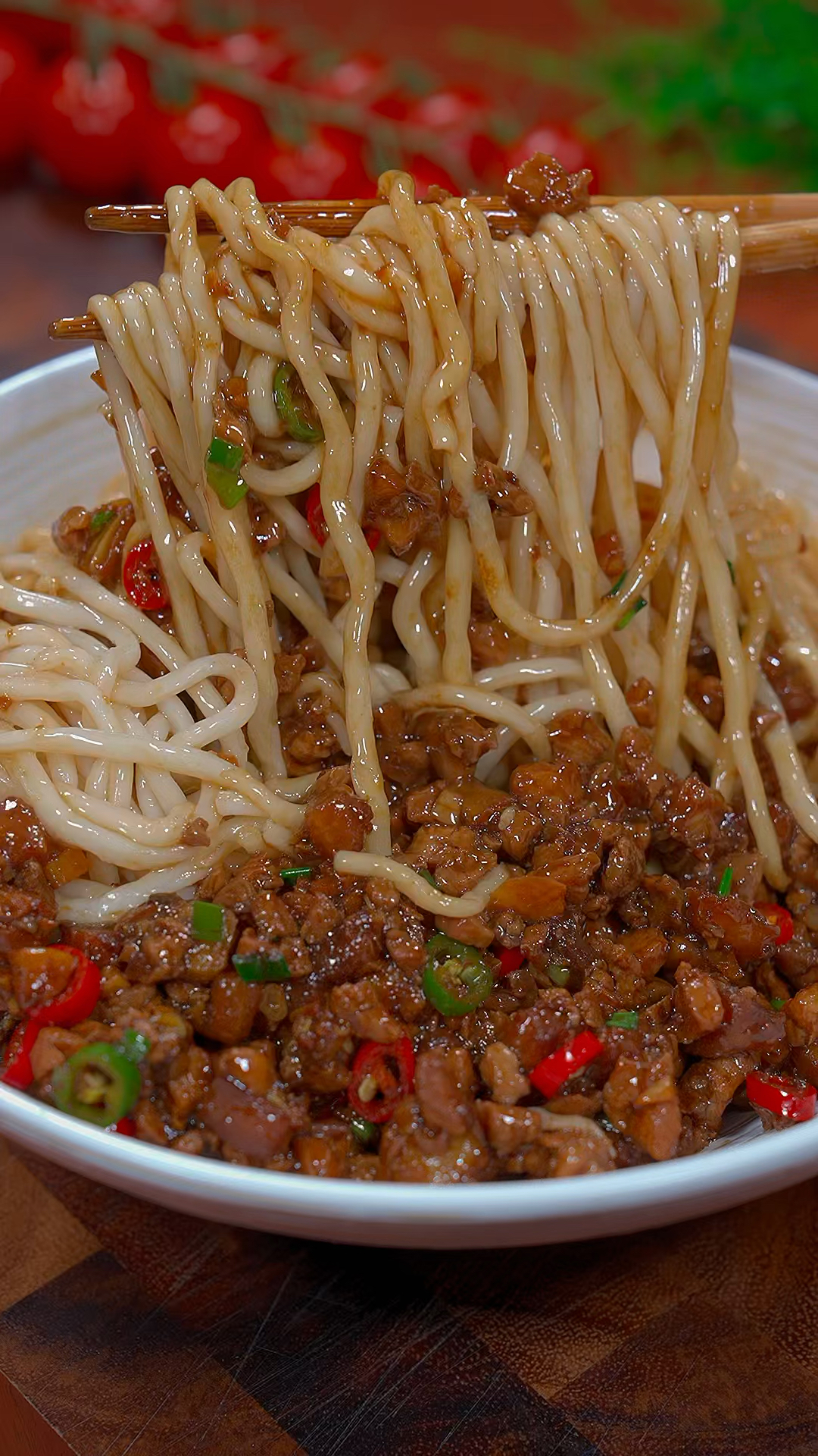 茄子打卤面的详细做法～