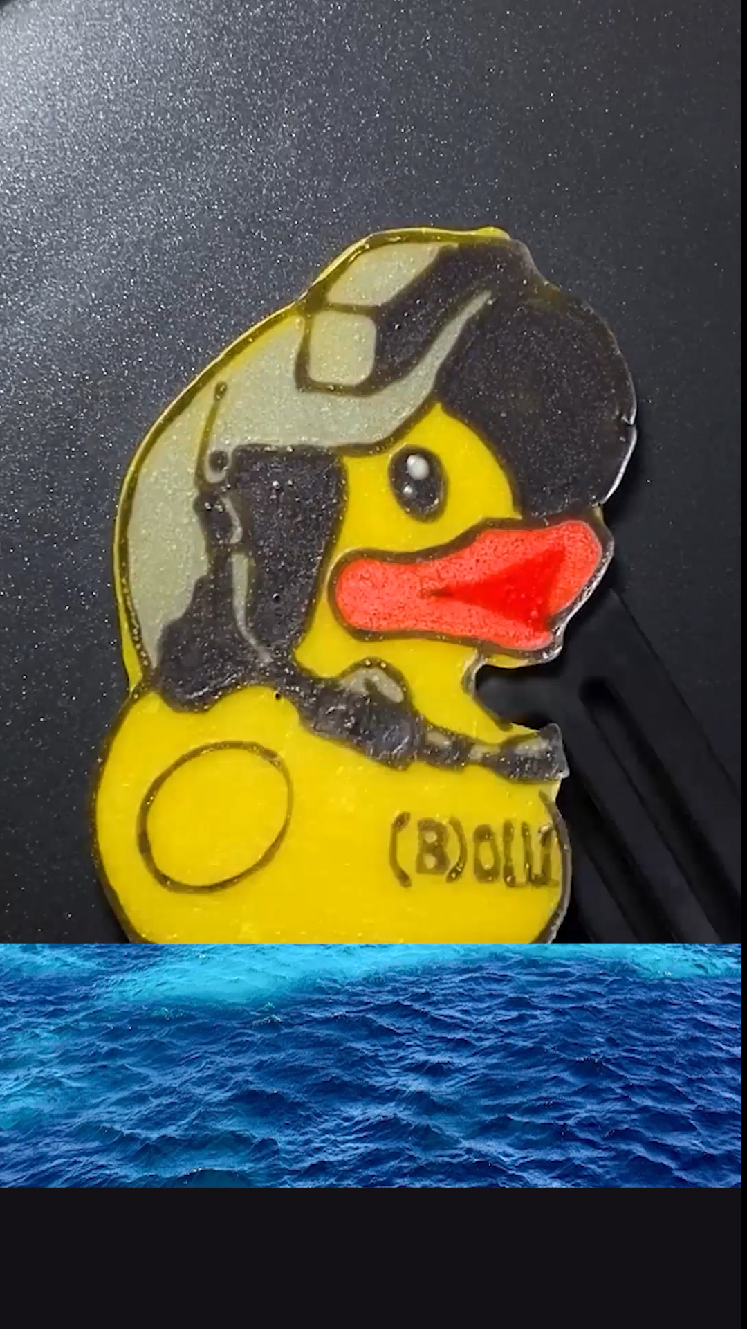 #和平精英#特种兵,你的物资已送达#和平精英#小黄鸭#创意画#煎饼