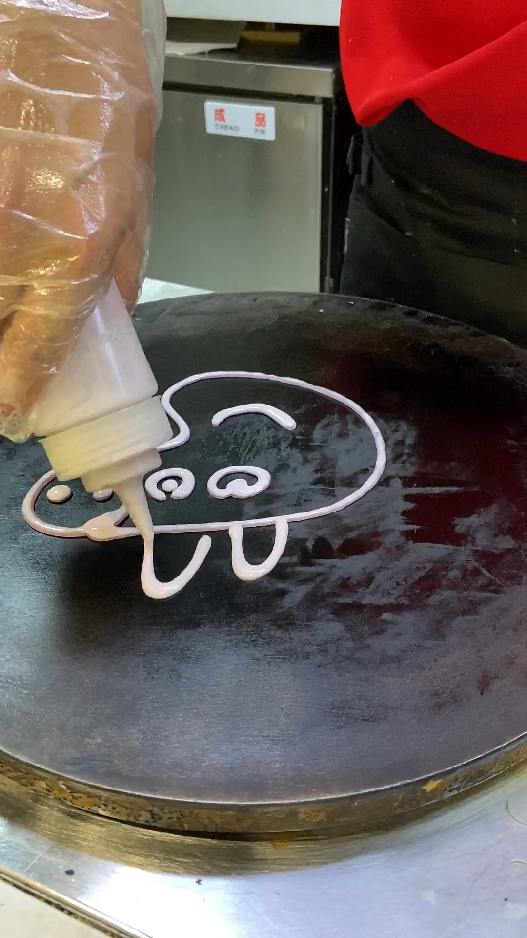 这是煎饼,画画的煎饼