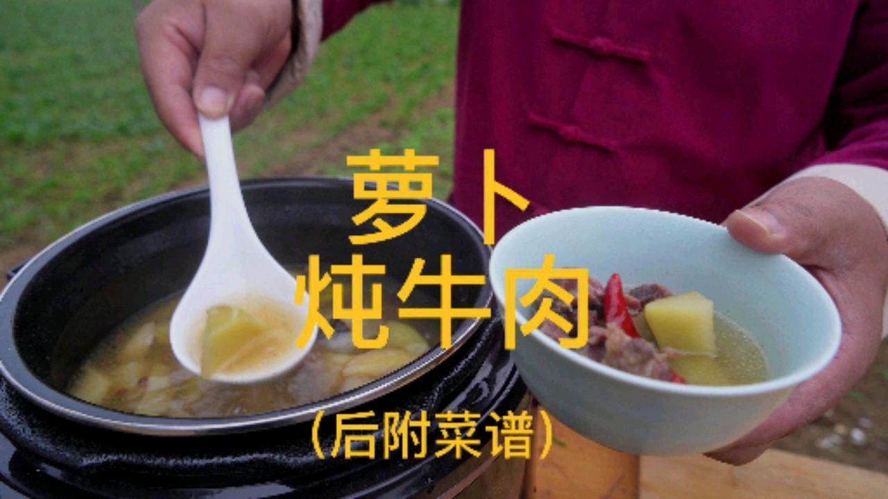 #自制美食#冬天进补好食材萝卜炖牛肉