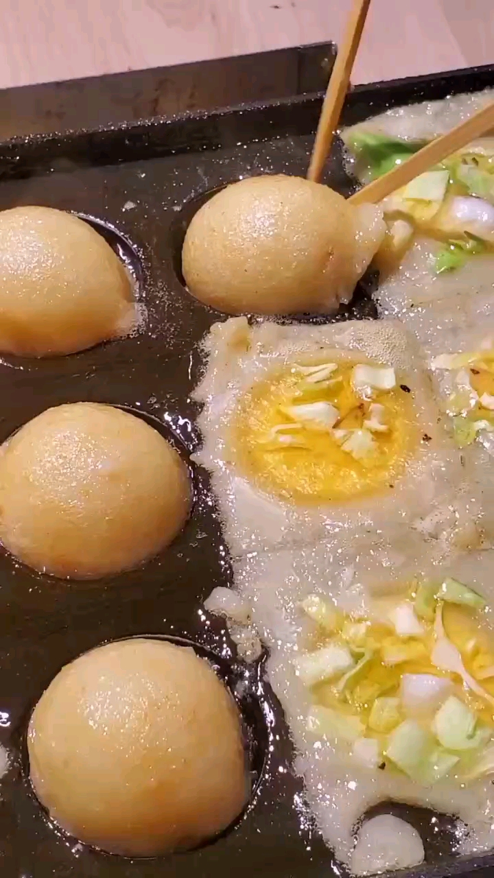 青岛美食章鱼丸子
