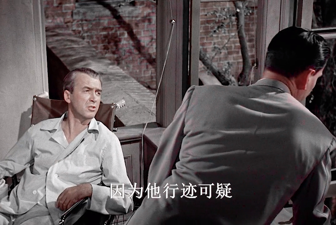 #精彩影视#一个中年男人的诡异行踪,细思极恐《后窗》