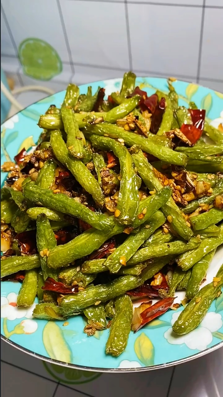 家庭版干煸豆角