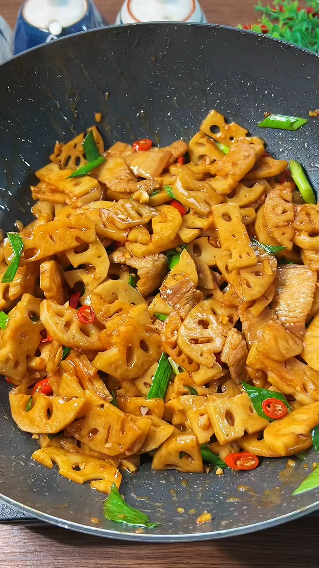 家常小炒藕片,做法简单好吃