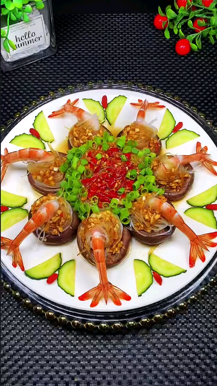 #我要上热门#粉丝卷鲜虾做法
