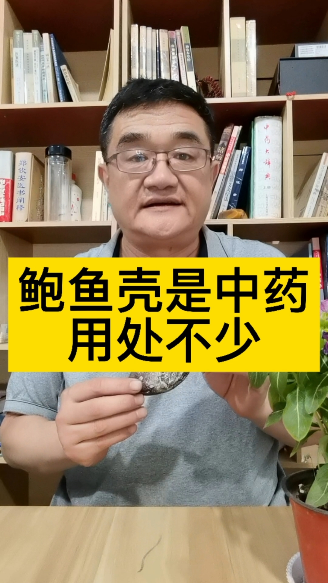 #全民医生说#吃鲍鱼别把壳扔掉！是常用的中药