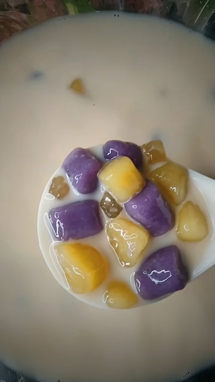 #美食#芋圆奶茶看看吧!