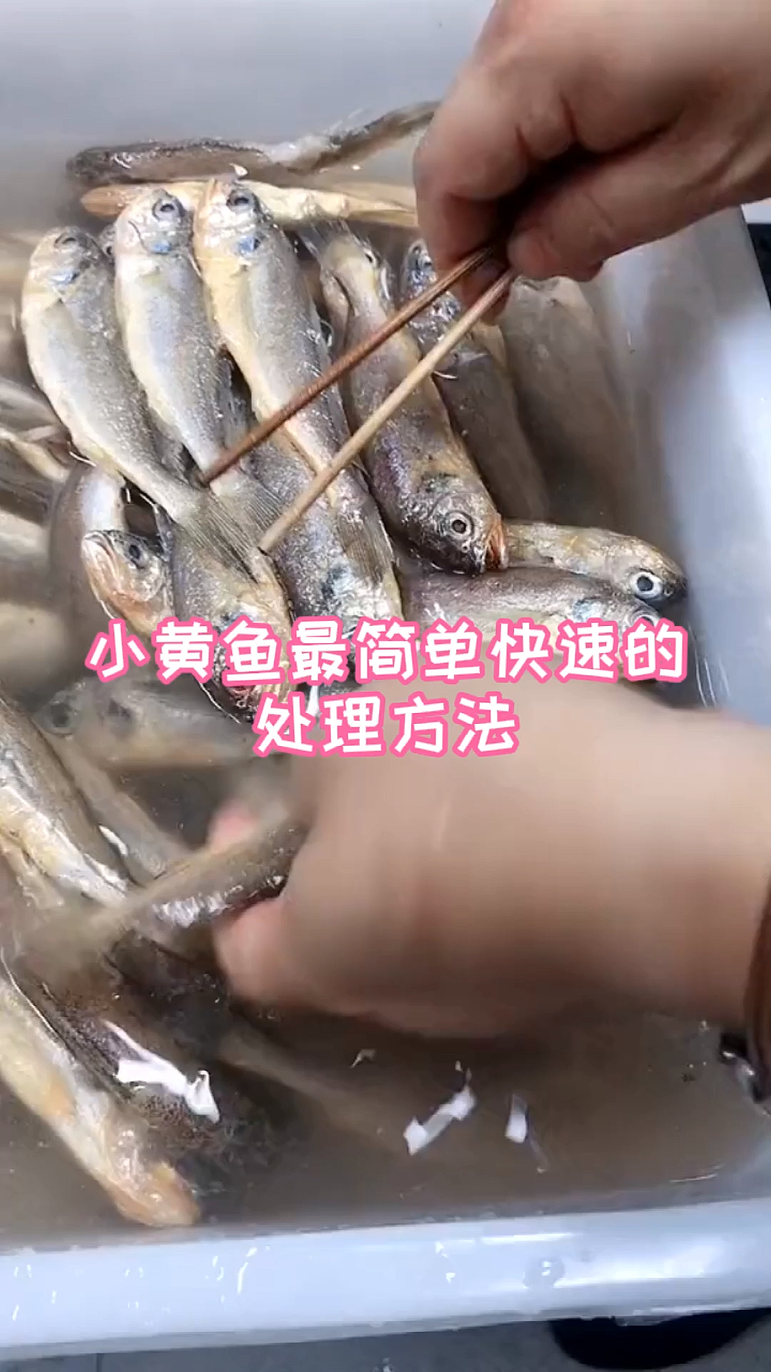 小黄鱼最简单快速的处理方法