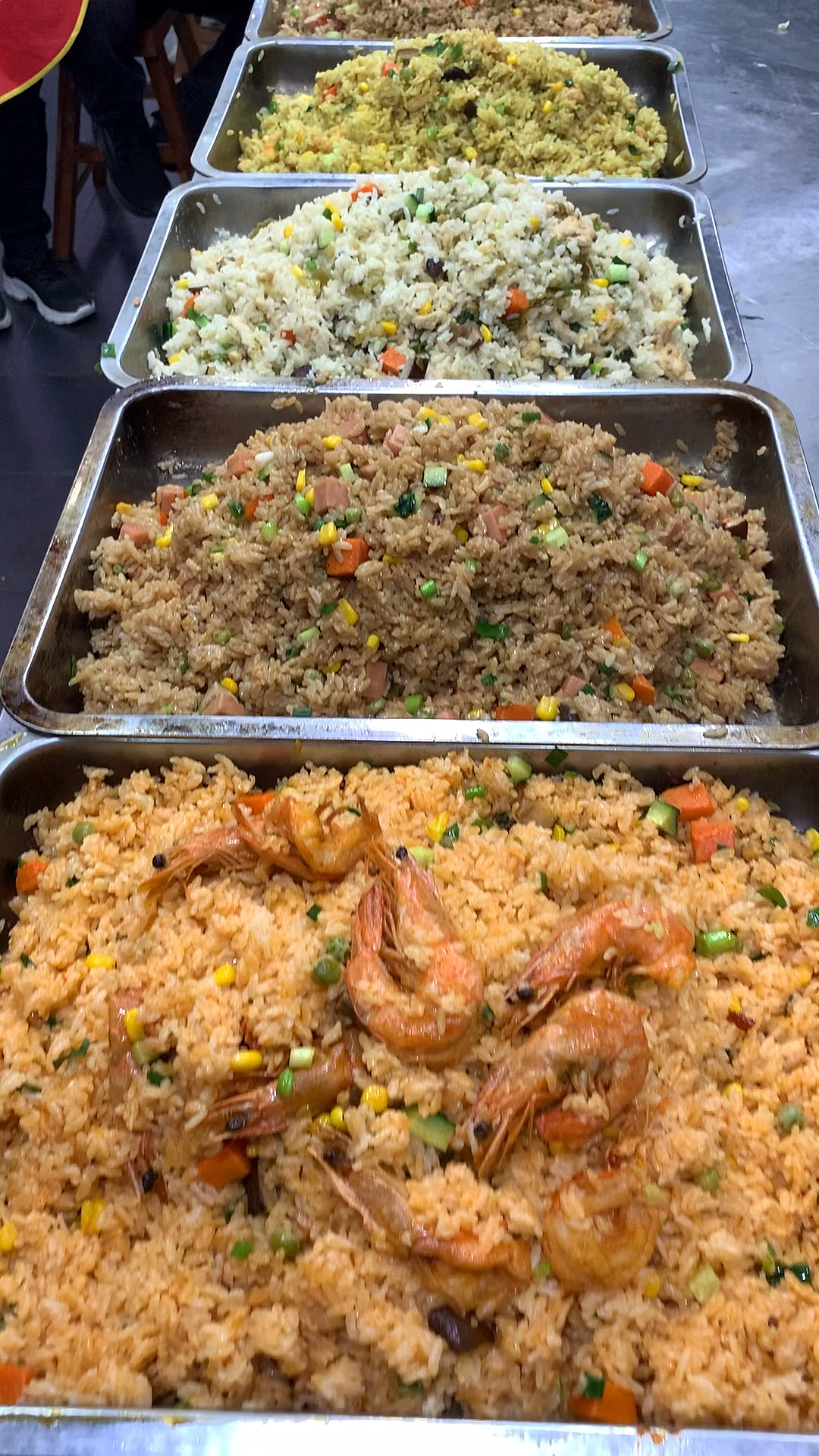 一中午十几盘不够的焖饭,一蒸一拌,咖喱和黑椒总是最先光盘#职工食堂#懒人焖饭