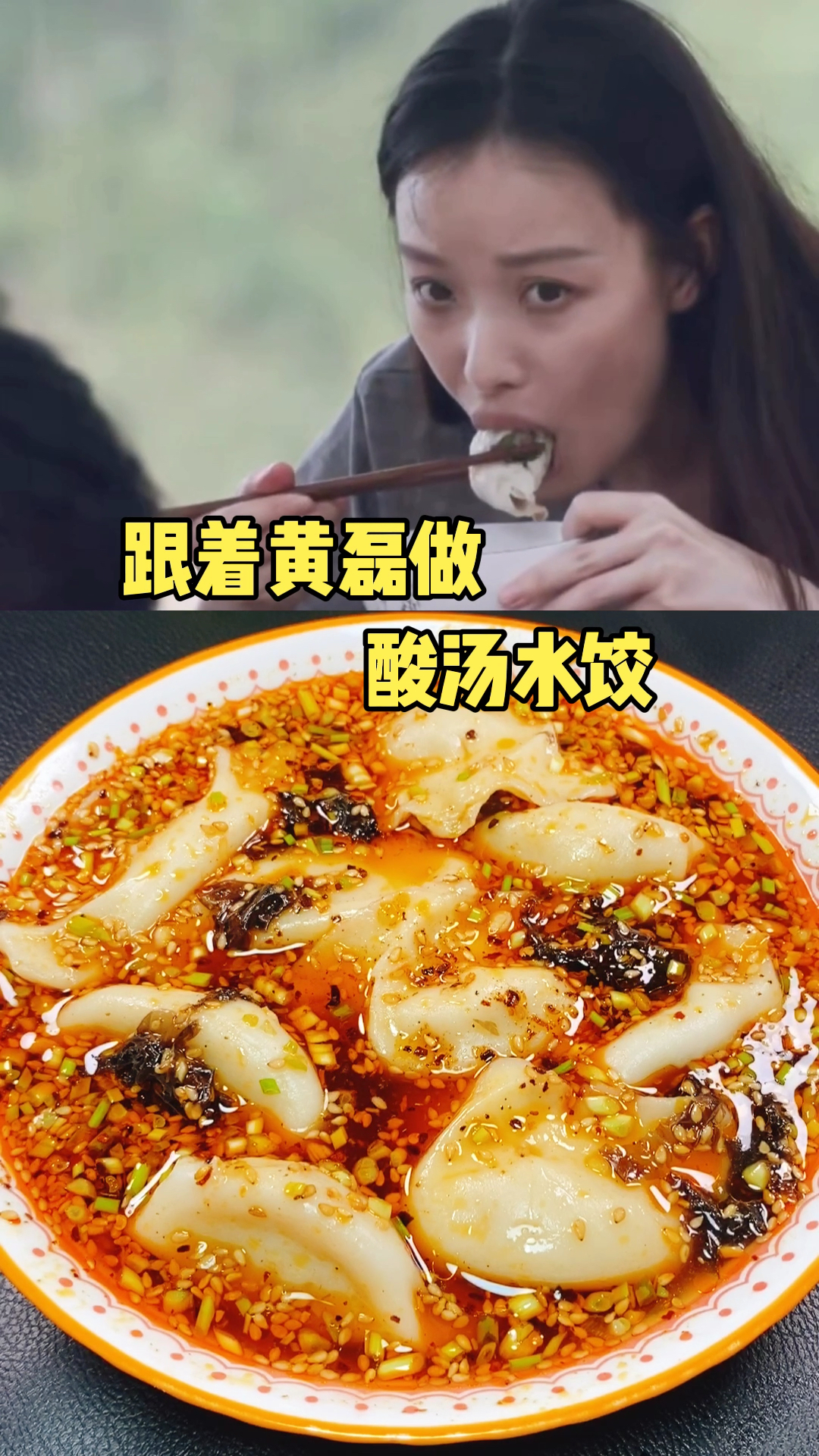 跟着黄磊做酸汤水饺