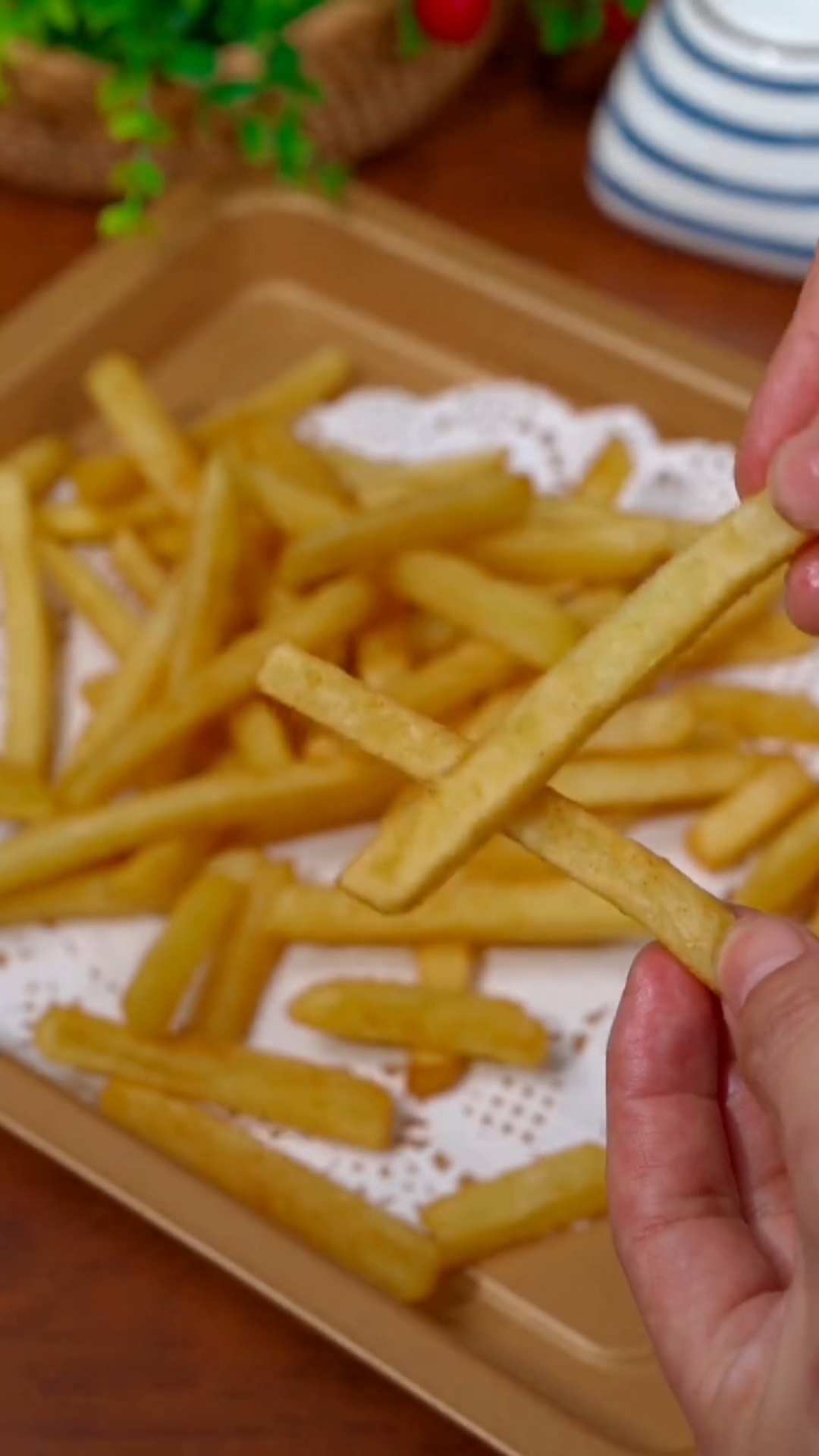 #美食#炸薯条的家常做法,干净卫生,做法简单