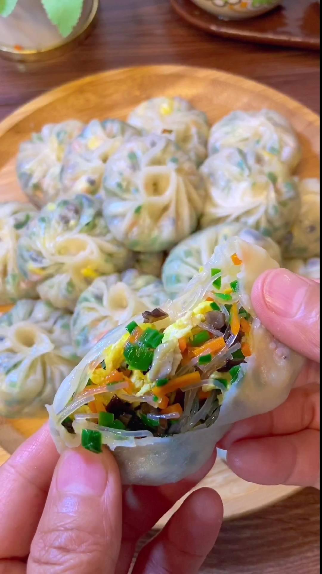 不用和面就能包的素馅包子