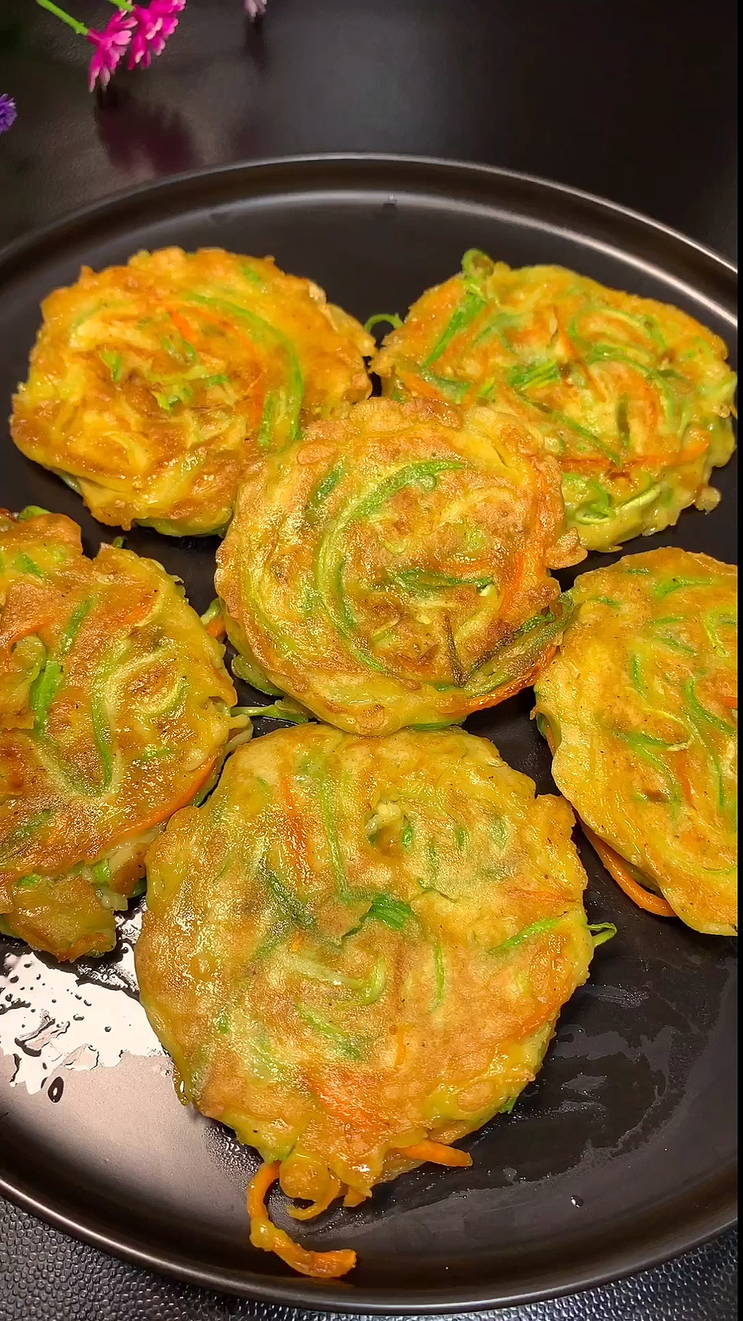 #美食#角瓜鸡蛋饼