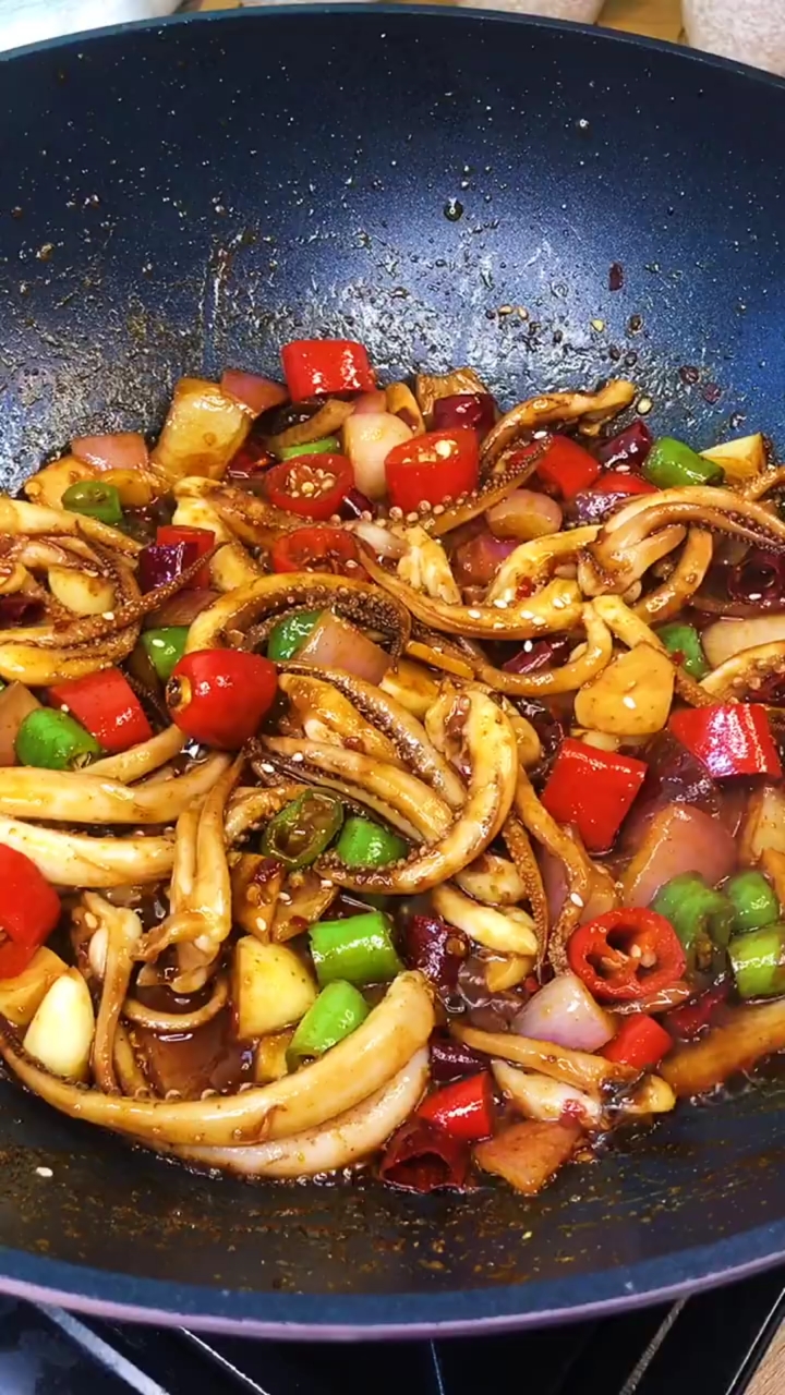 鱿鱼的简单做法