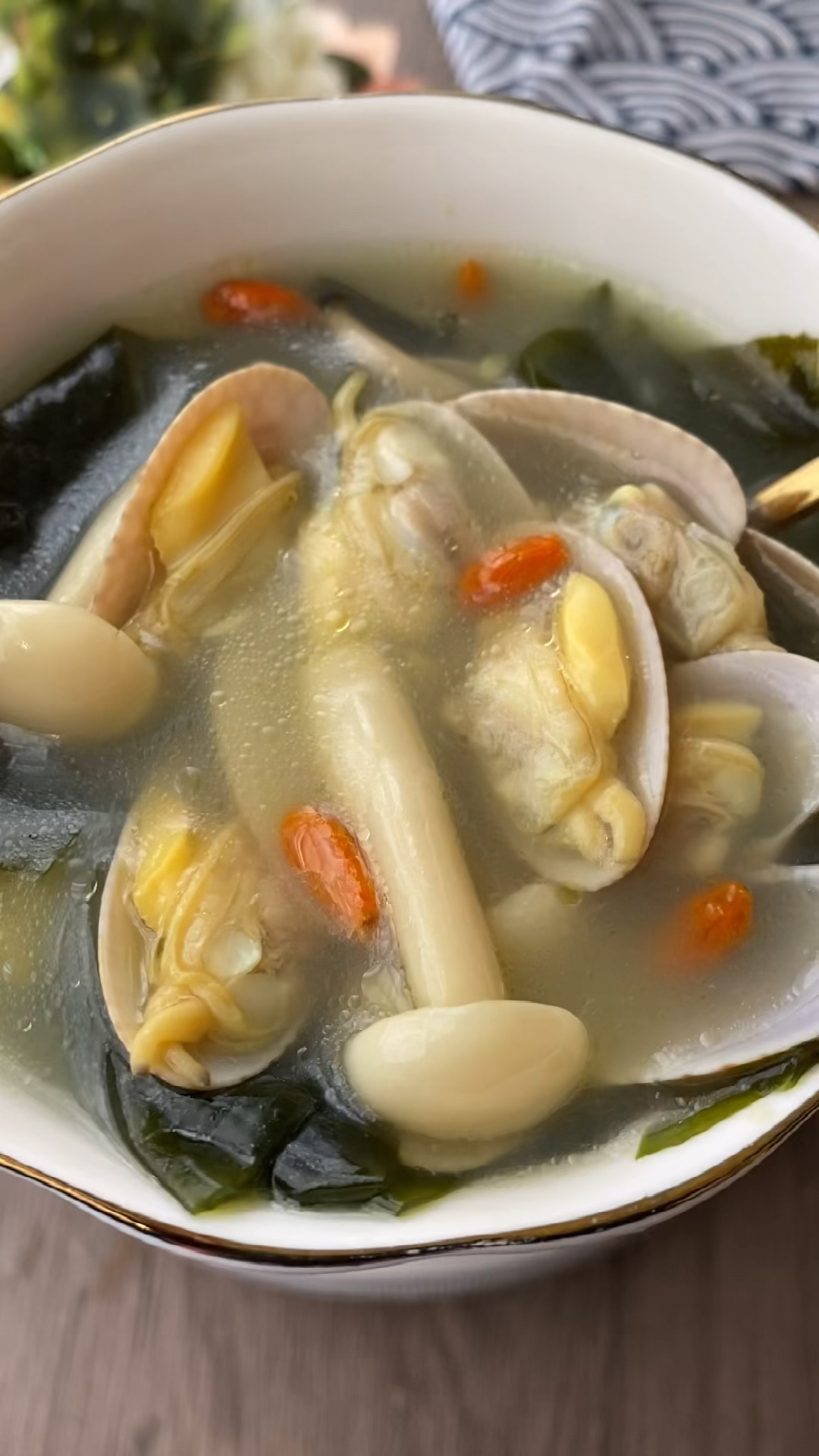 春季是孩子长高的黄金期!每周我都会给孩子做几次三鲜汤!