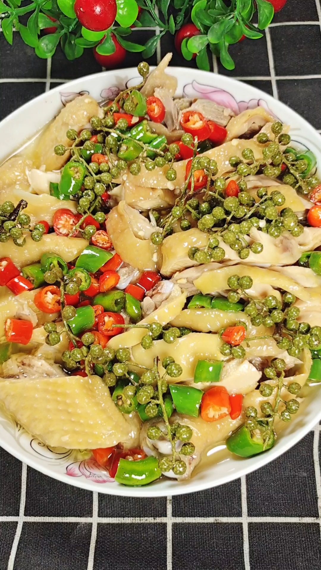 网红藤椒鸡做法!进来学会