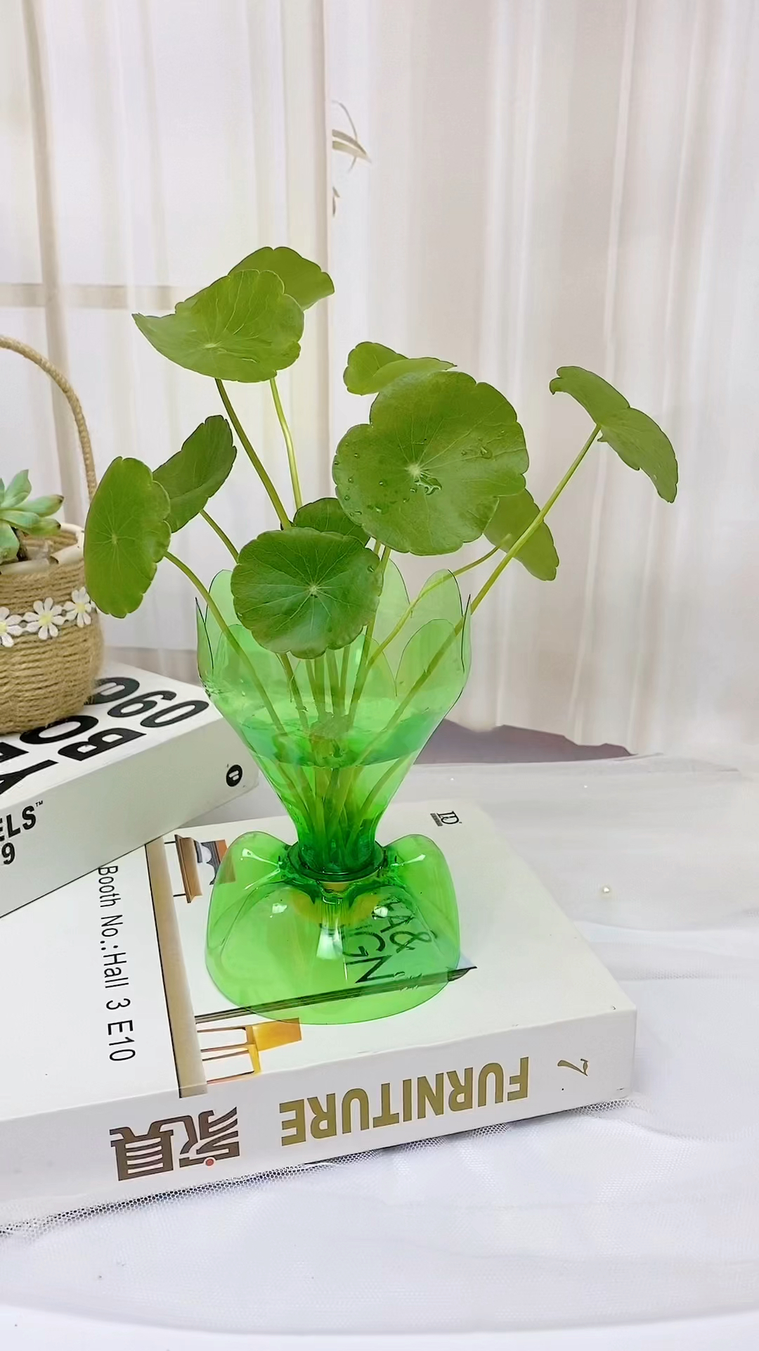 #手工制作#饮料瓶子不要扔，做简单又好看的花盆