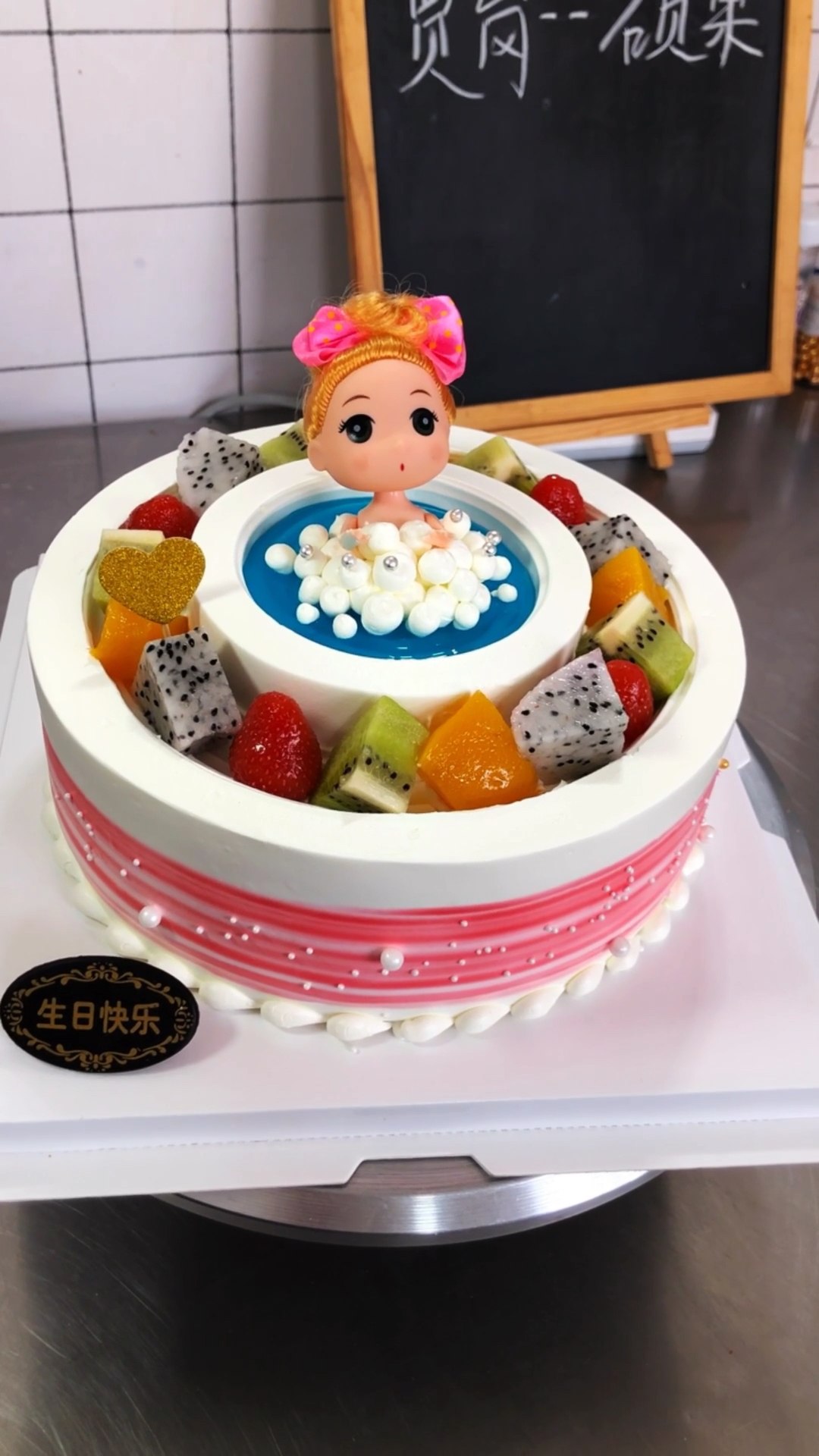 #创意生日蛋糕#