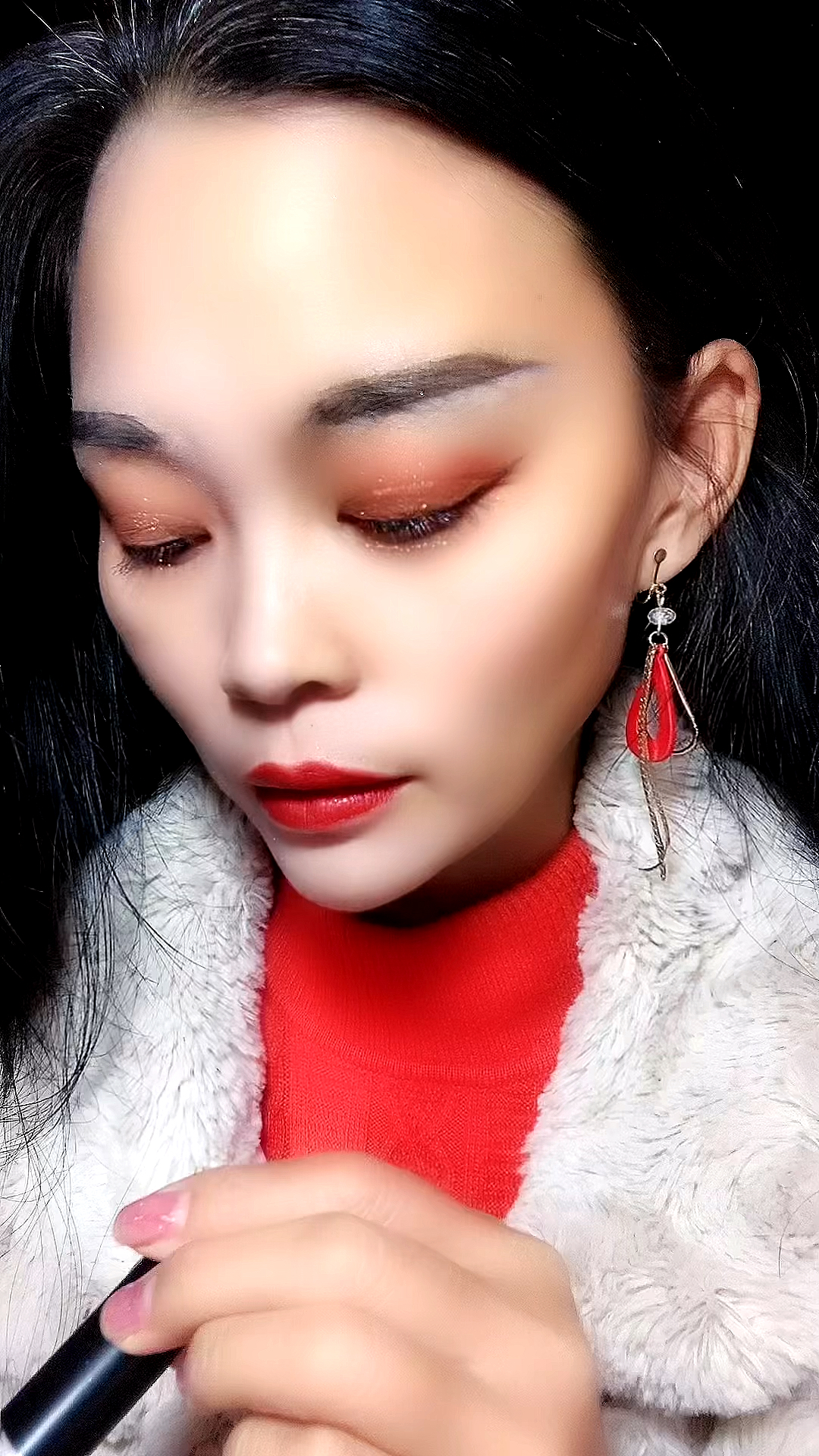 #美妆分享#亮晶晶的闪钻眼影