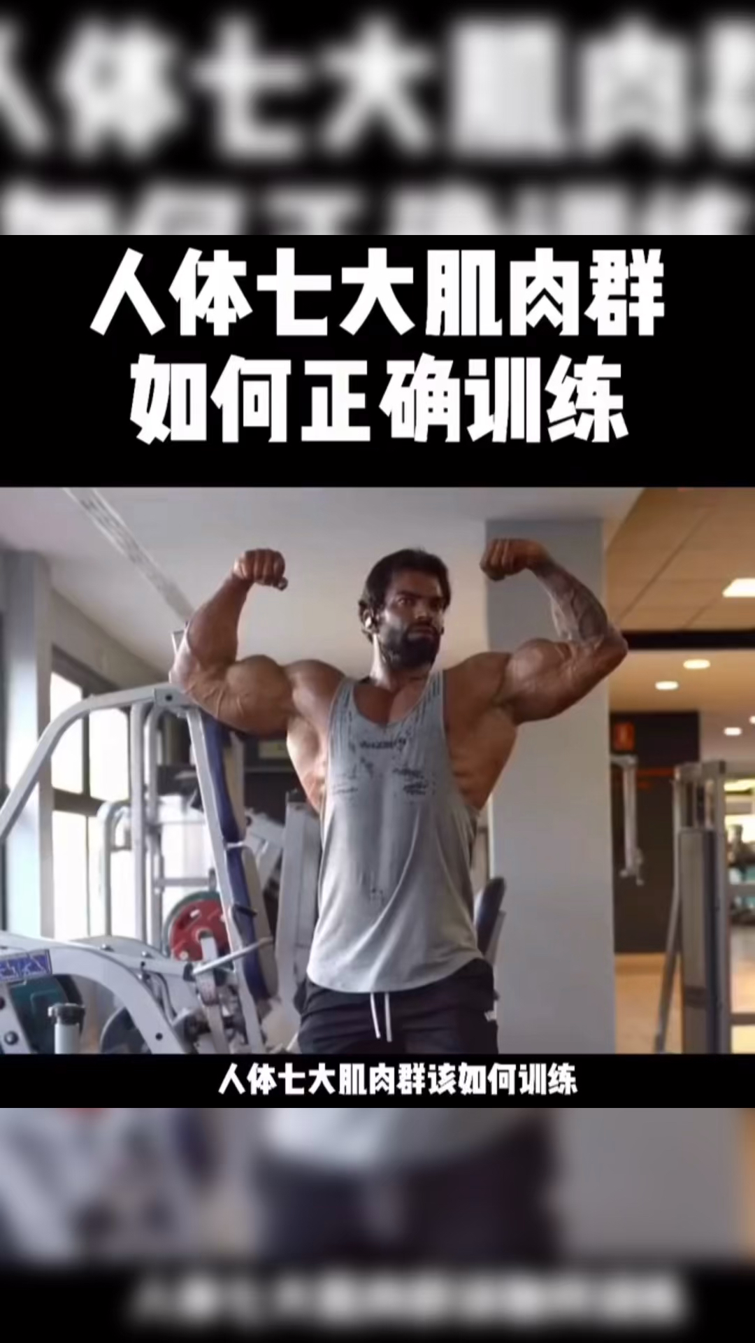 #健身#如何正确训练