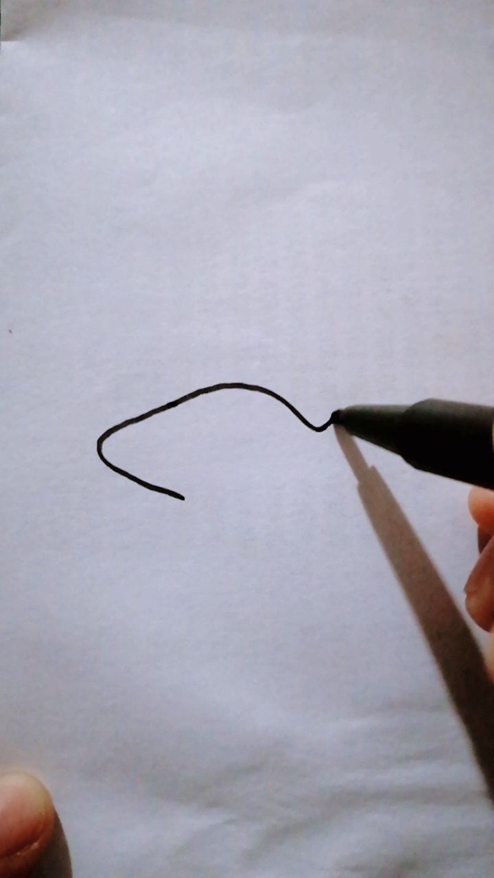 #简笔画#漂亮的鱼简笔画