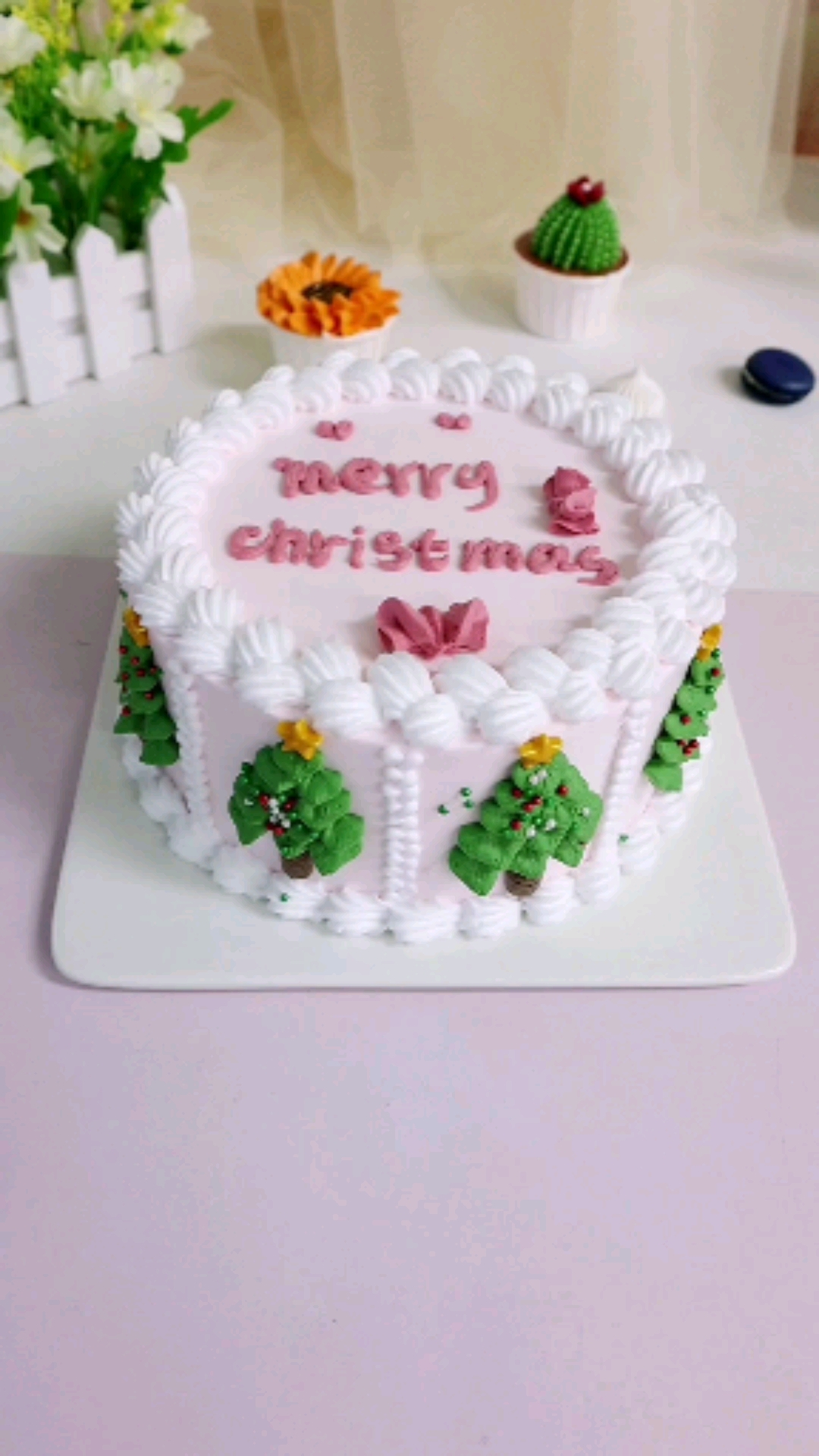 #生日蛋糕#圣诞主题蛋糕走起