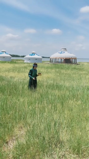 #草原系列内蒙古通辽阿古拉圣地蒙古族传统美食风干牛肉干