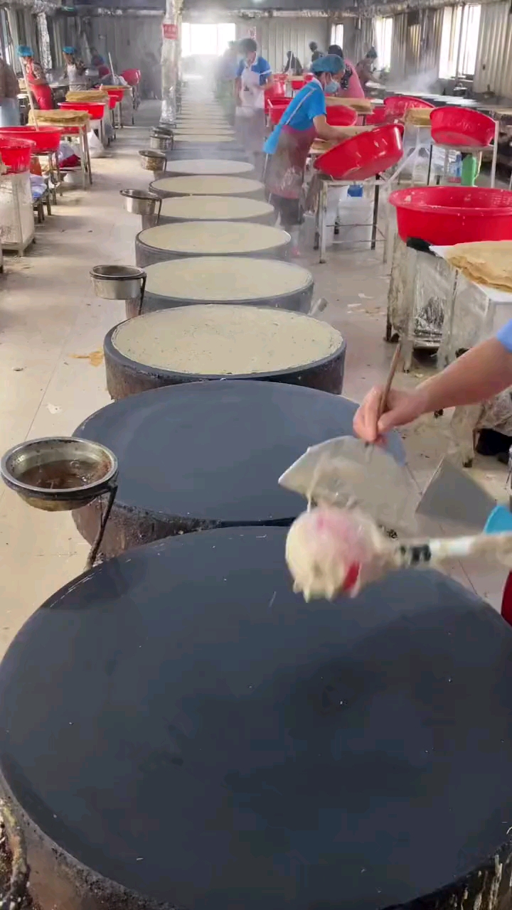 山东手工杂粮煎饼啊!