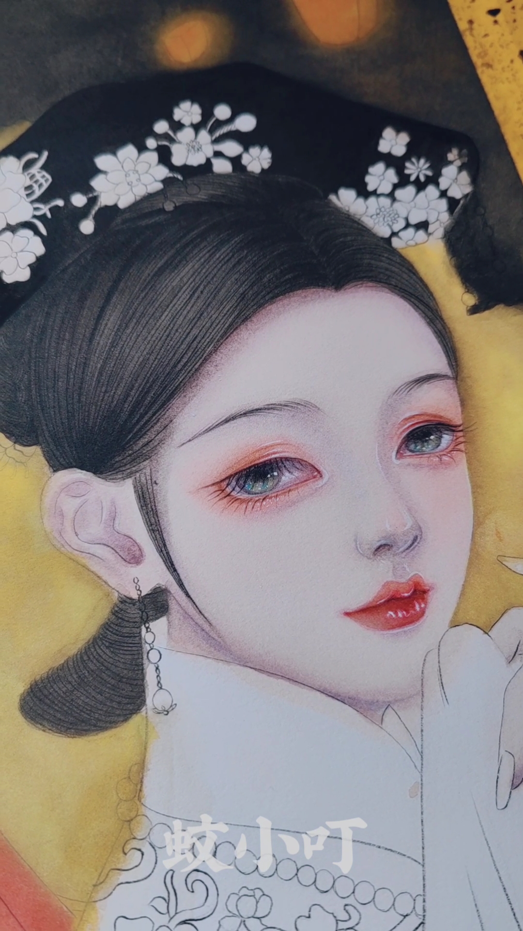 #原创古风插画#爱妃