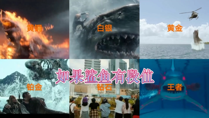 #精彩影视#如果鲨鱼有段位，最后的机械鲨谁hold住？