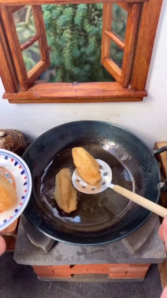 #迷你厨房#这份迷你小油条你值得拥有