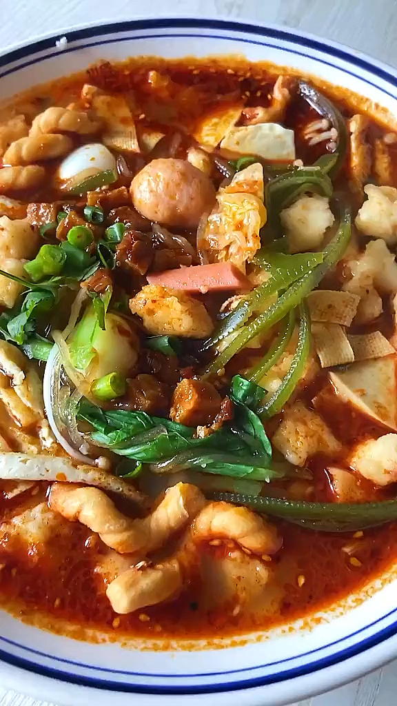 #美食看中国#来碗豆腐烩菜泡馍,暖身暖胃补营养!