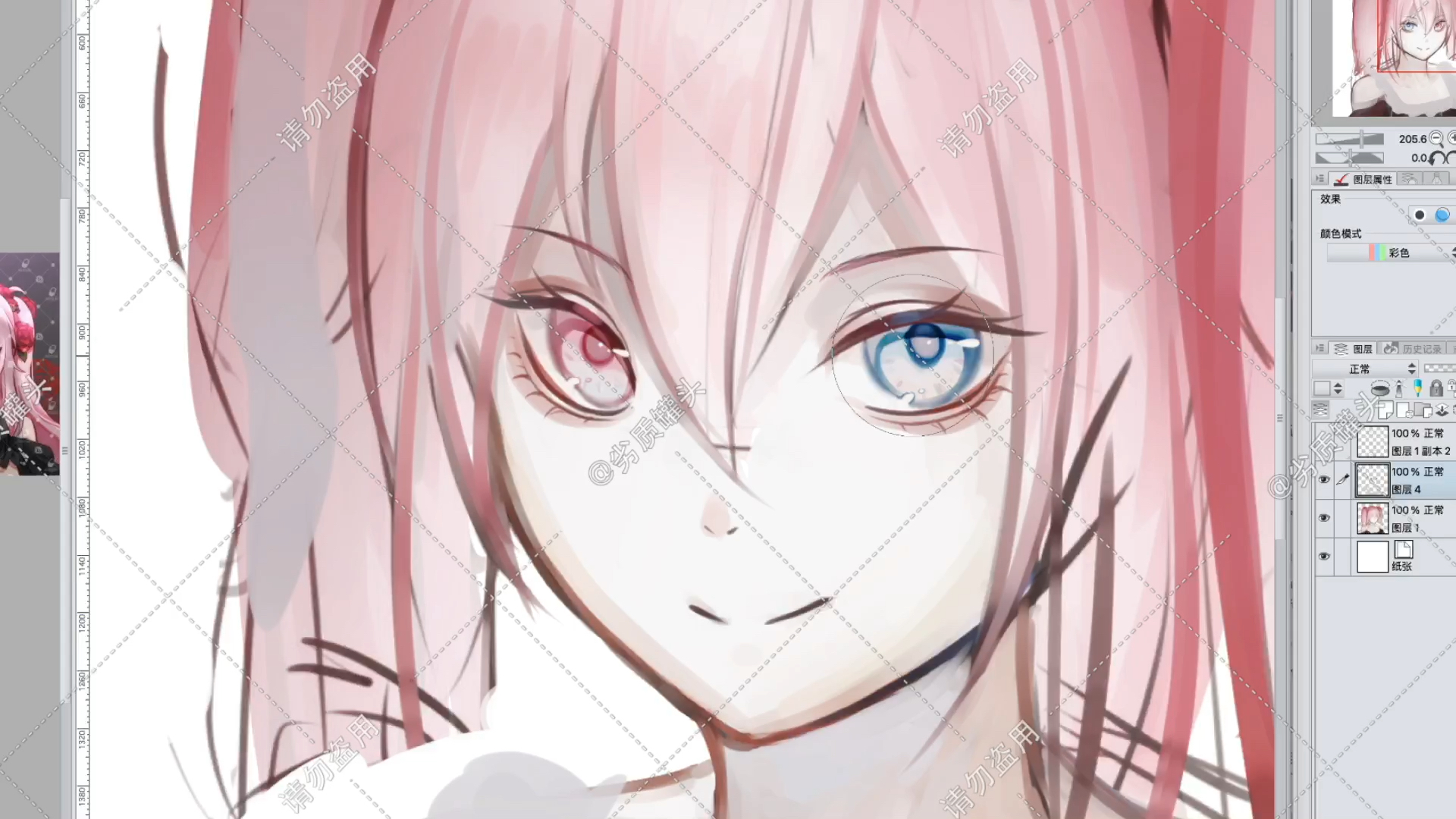 #绘画#画一个头像鸭～