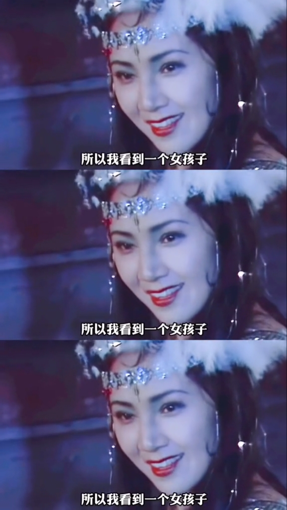 据说“老鼠精”的扮演者还是高度近视,没想到在剧中是最媚惑的