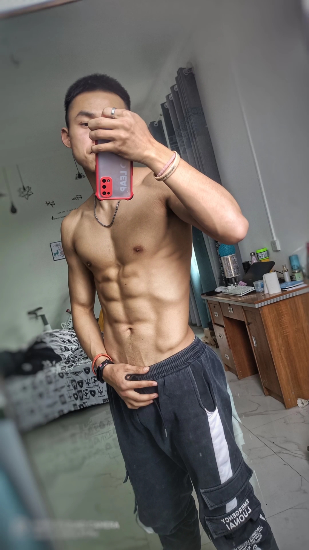 #腹肌#我可以做你的壁纸吗