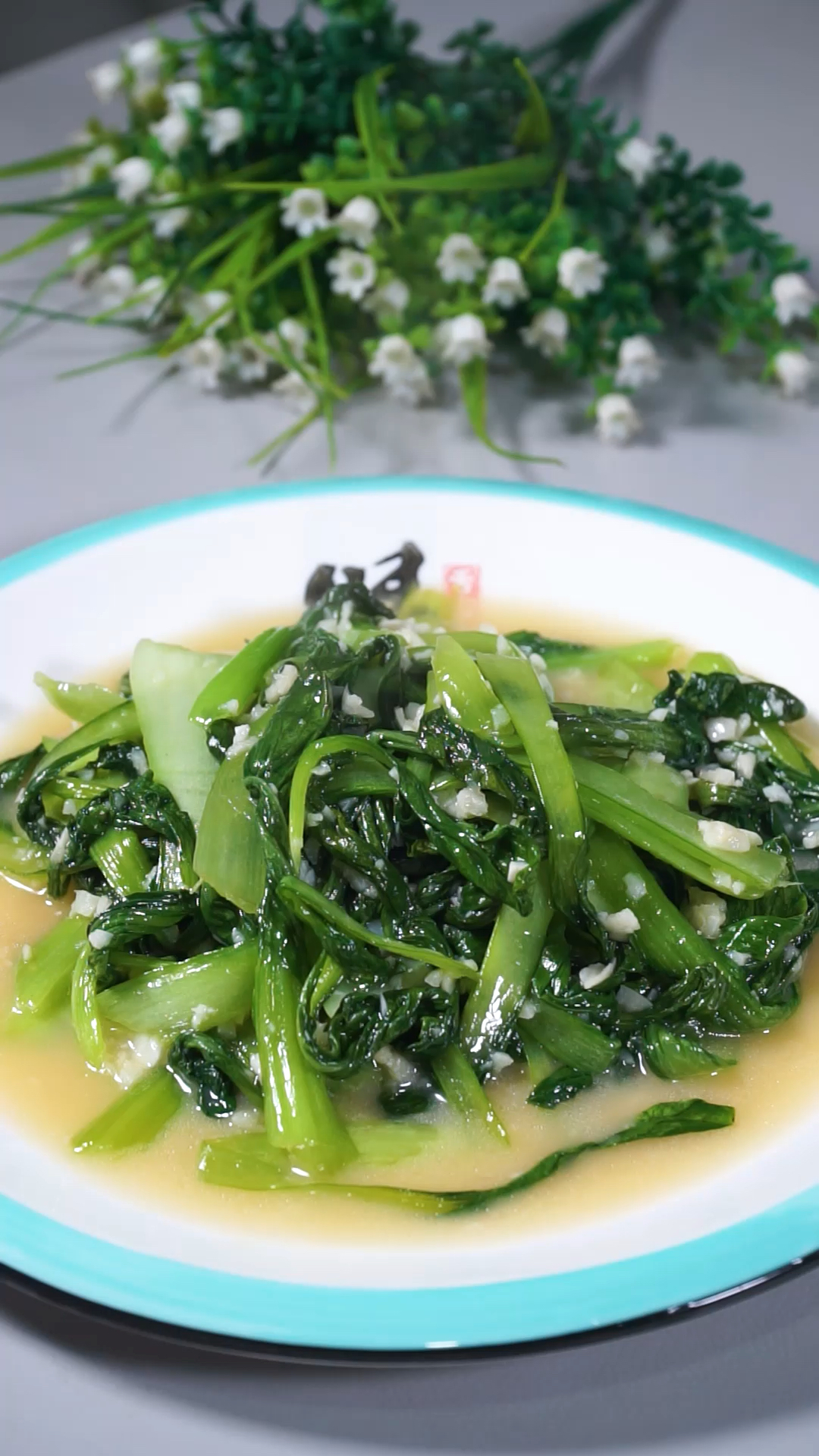 #轻知计划#烧油菜家常做法