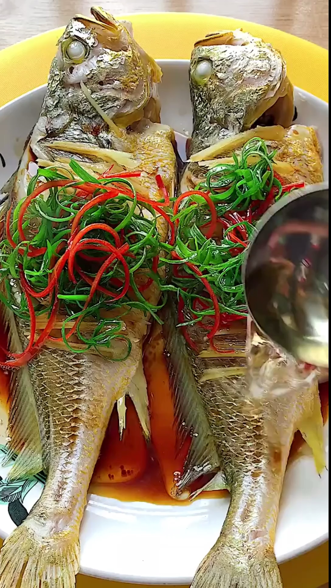 #夏食记#清蒸黄花鱼