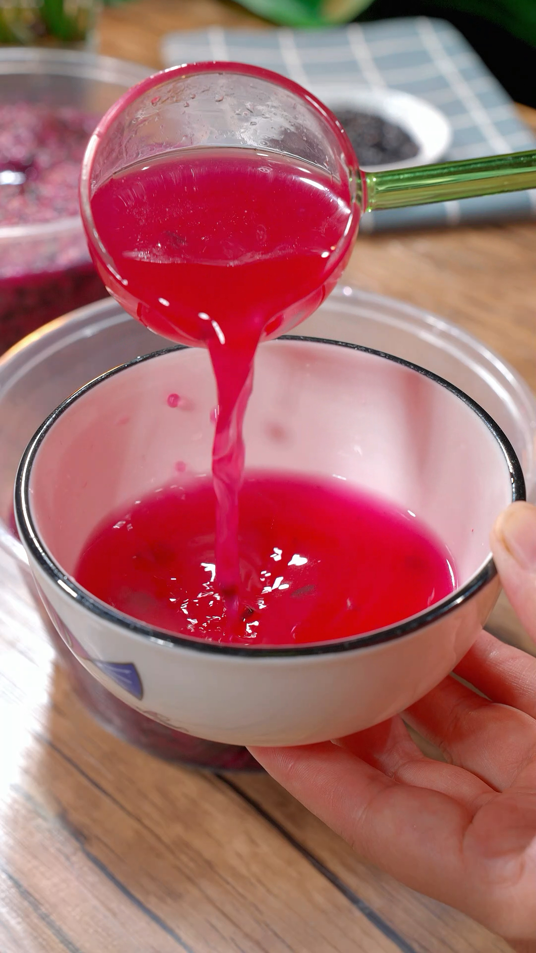 自制红米酒酿,甘甜多汁