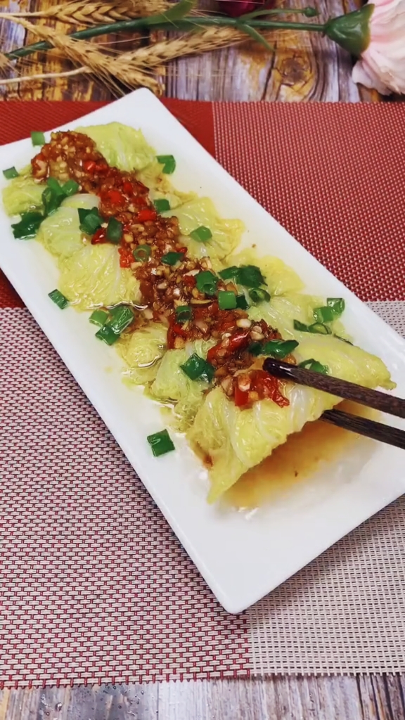 比肉还好吃的油淋白菜
