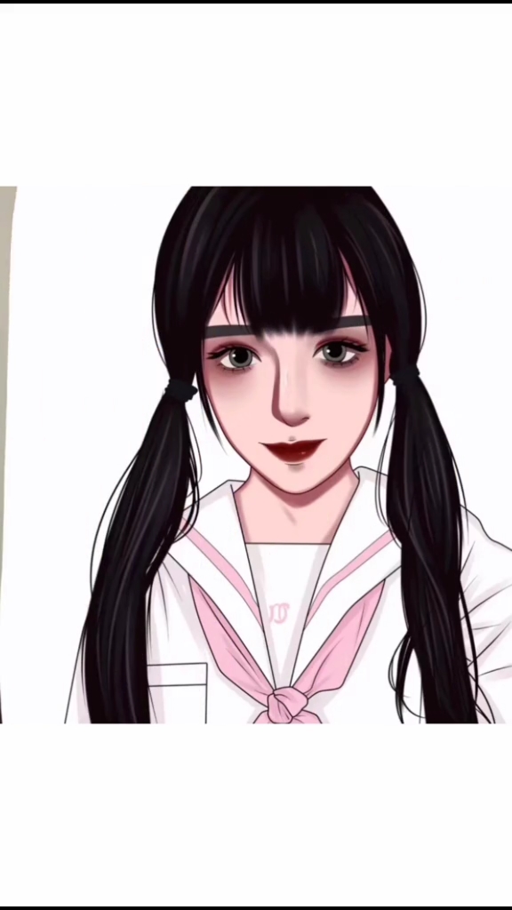 #女生头像#小姐姐变漫画,我都不敢靠近了