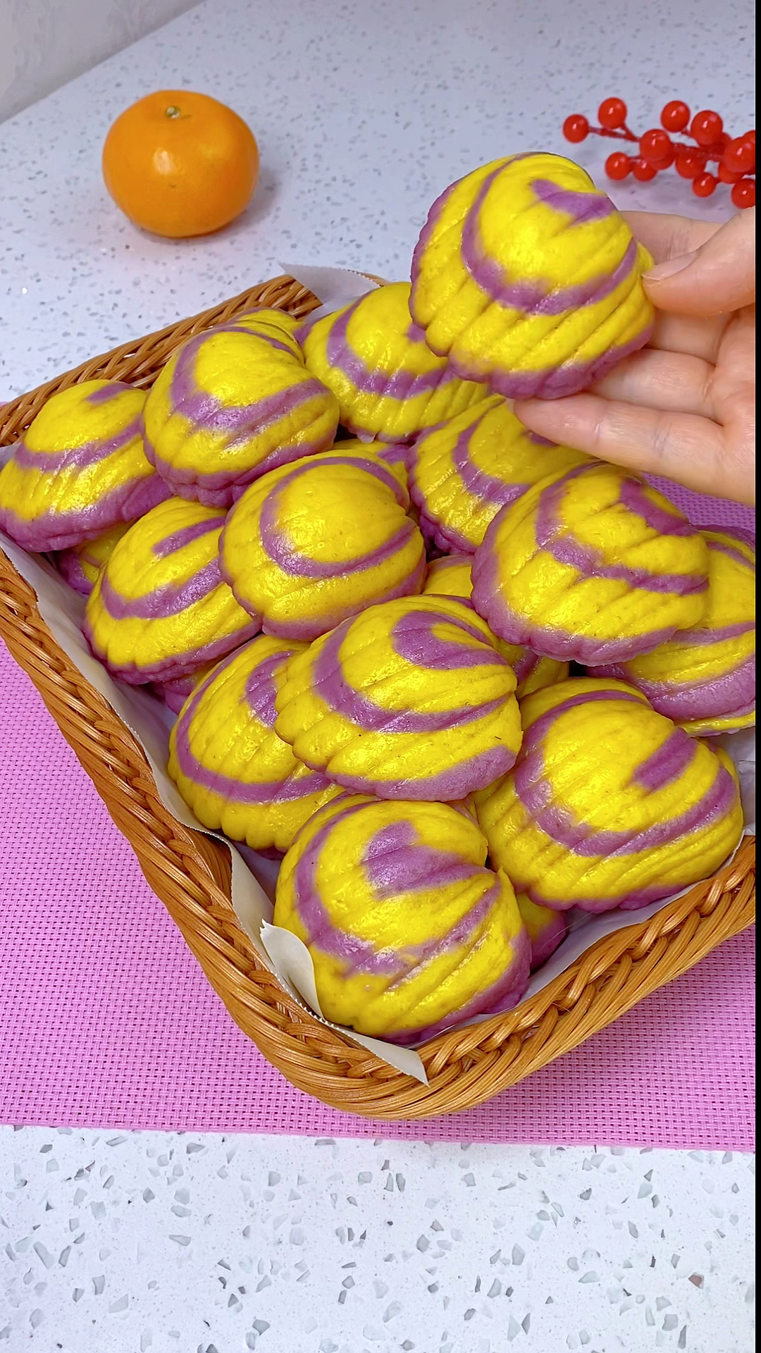 #面食巨好吃#贝壳豆沙包